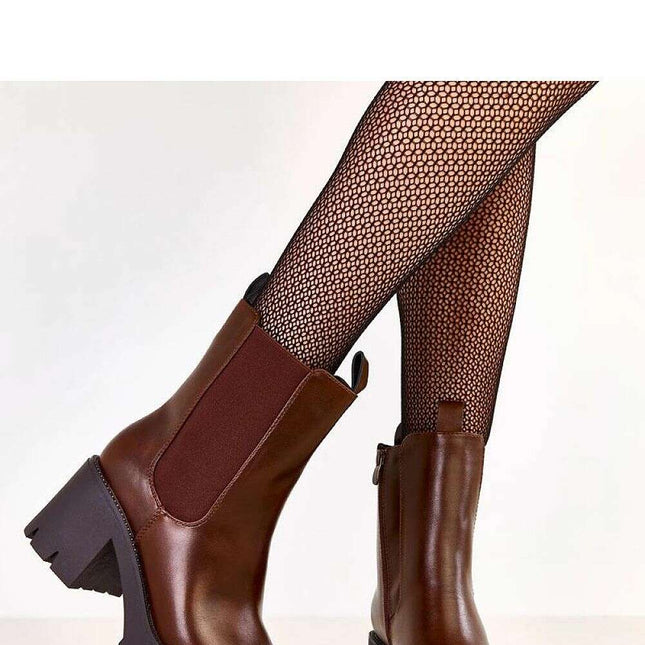 Heel boots model 219640