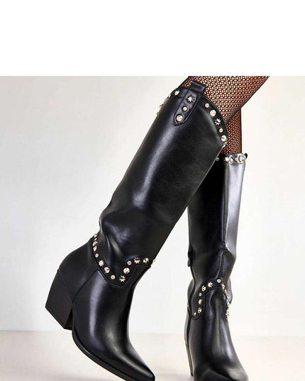 Heel boots model 219648