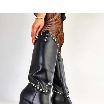 Heel boots model 219648