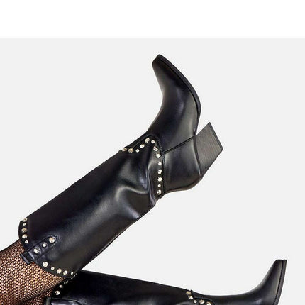 Heel boots model 219648