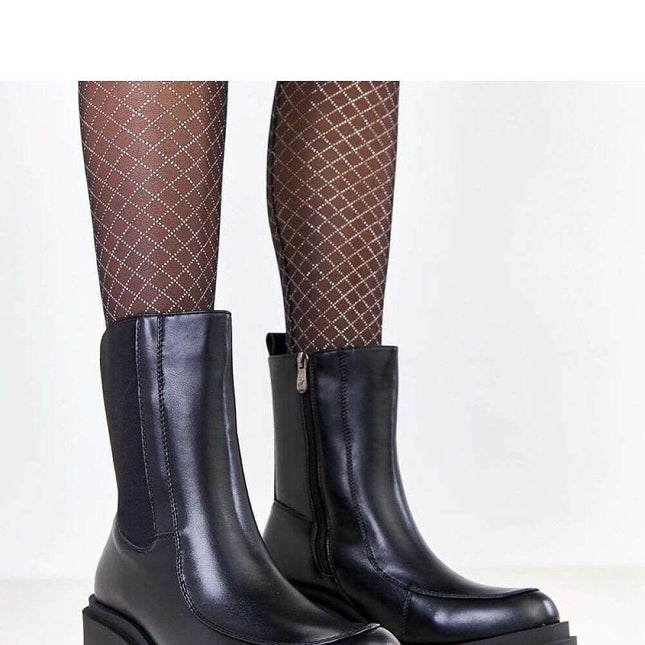 Heel boots model 219670