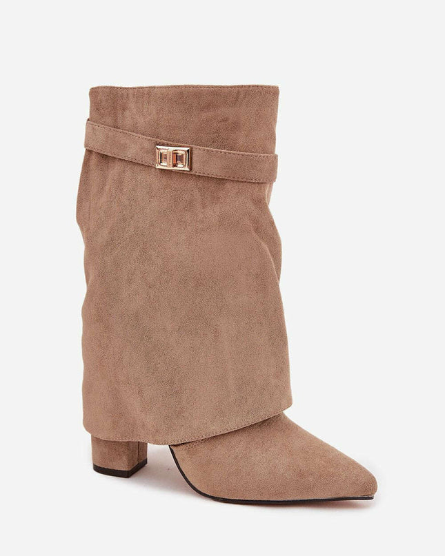 Heel boots model 219839