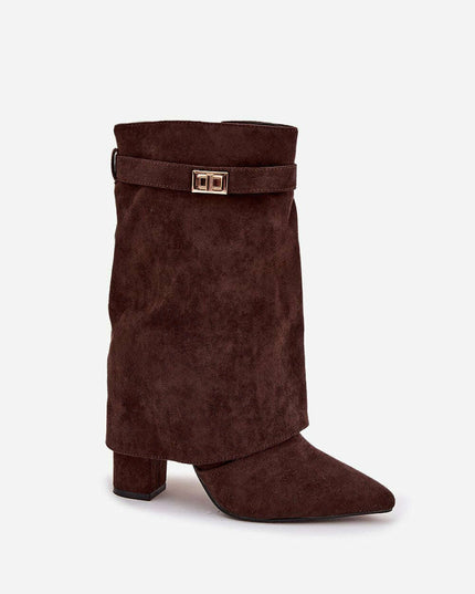 Heel boots model 219840