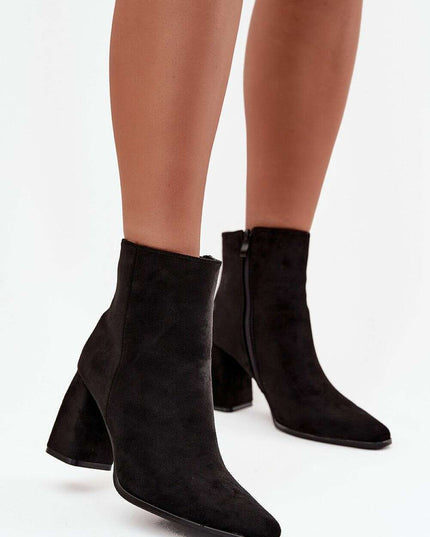 Heel boots model 219842