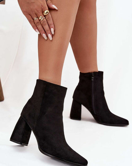 Heel boots model 219842