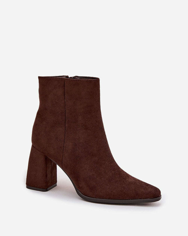 Heel boots model 219843