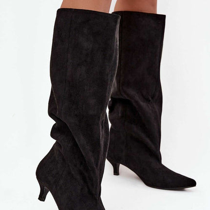 Heel boots model 219849