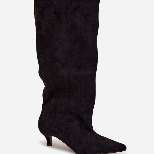 Heel boots model 219849