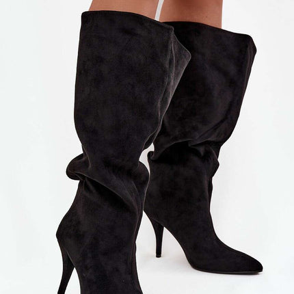 Heel boots model 219852