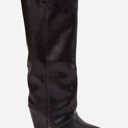 Heel boots model 219856
