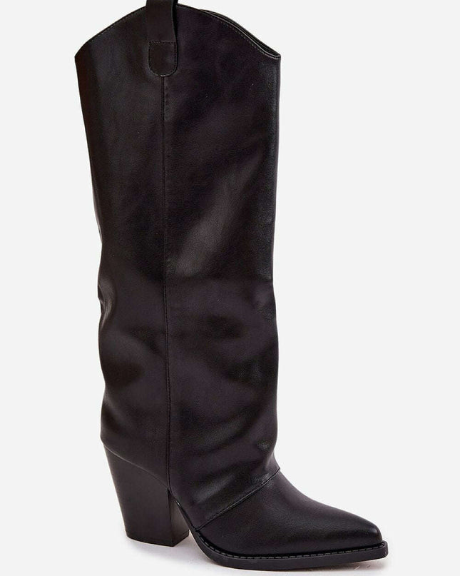 Heel boots model 219856