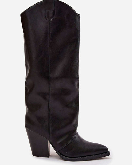 Heel boots model 219856
