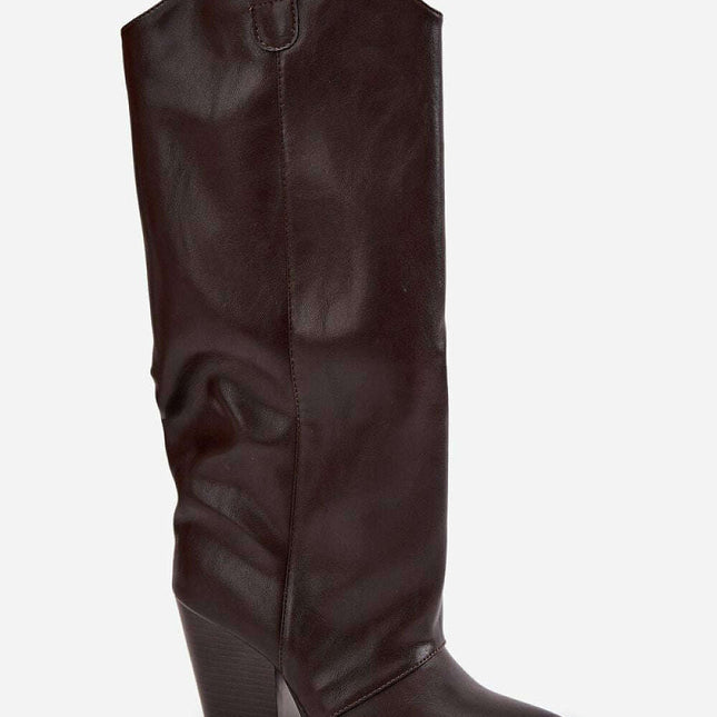 Heel boots model 219858