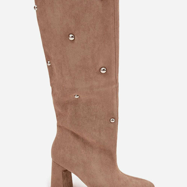 Heel boots model 219861