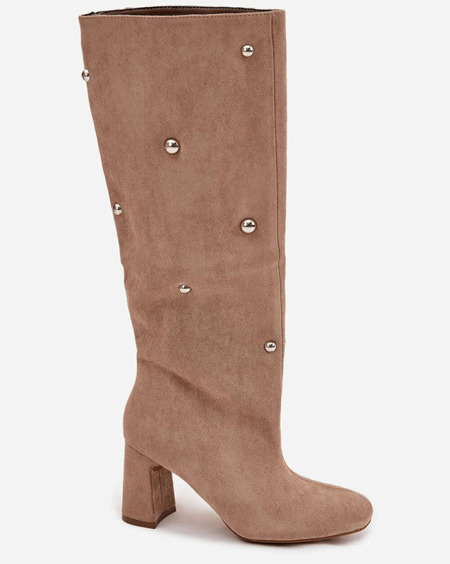 Heel boots model 219861