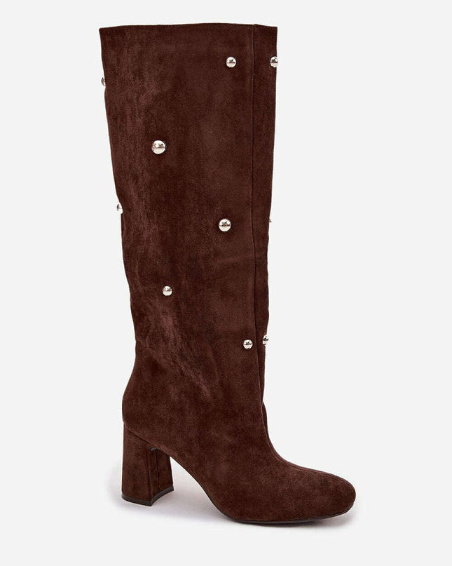 Heel boots model 219863