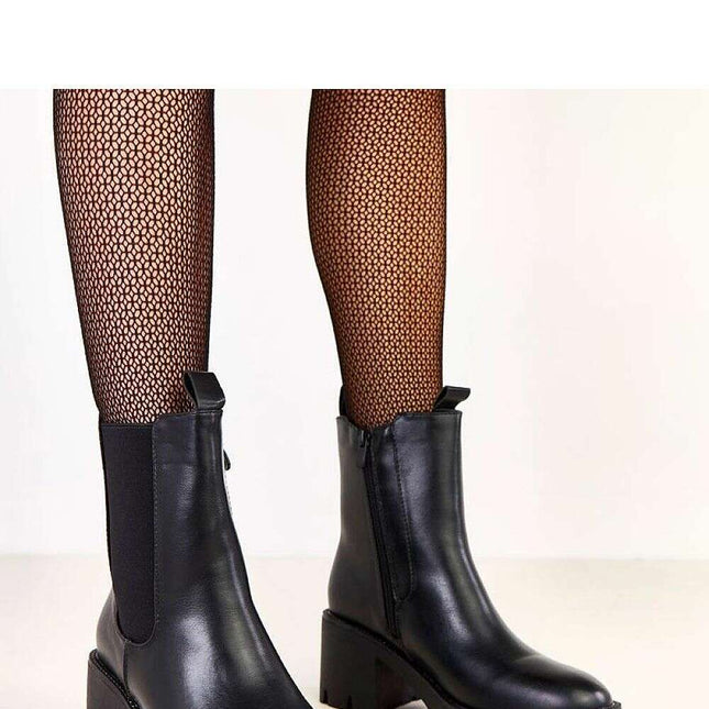 Heel boots model 219954