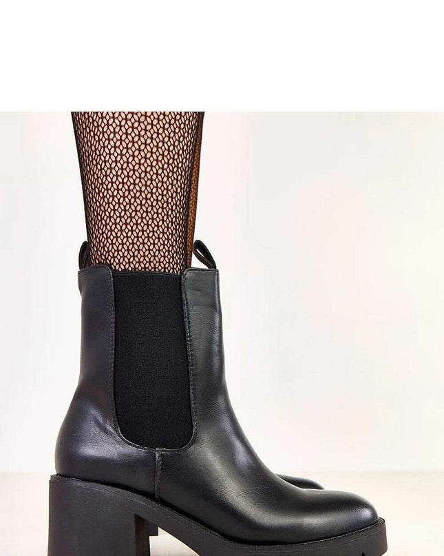 Heel boots model 219954