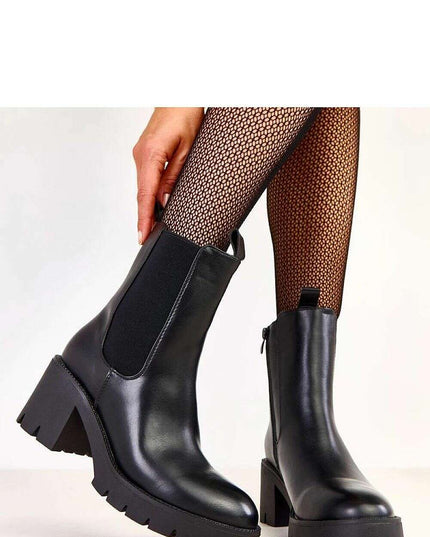 Heel boots model 219954