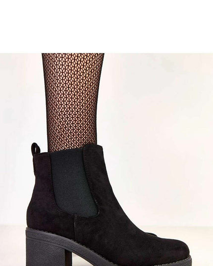 Heel boots model 219955