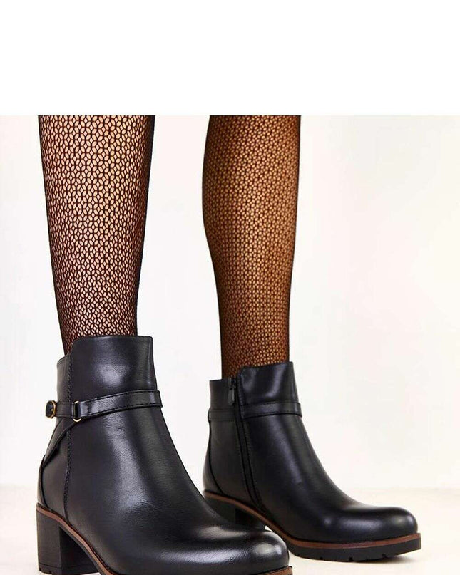 Heel boots model 219956