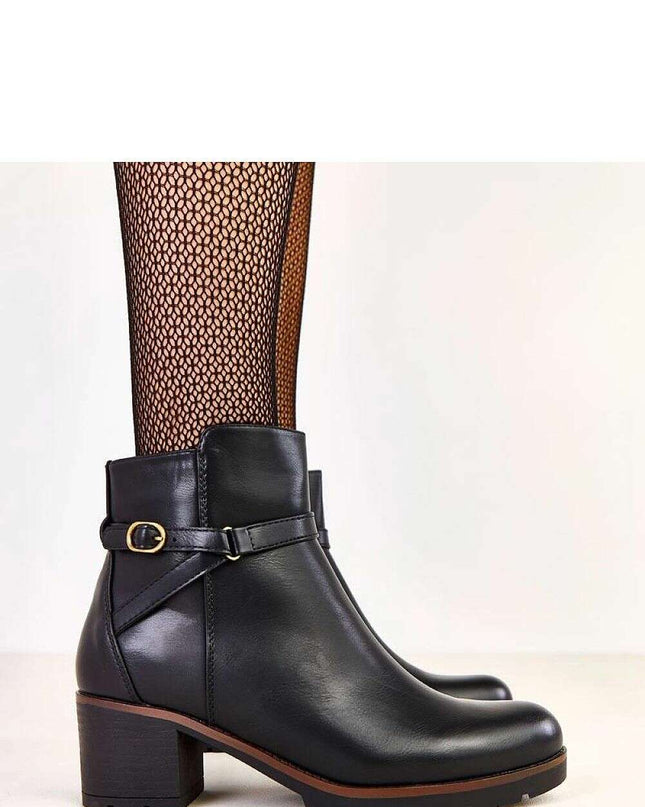 Heel boots model 219956