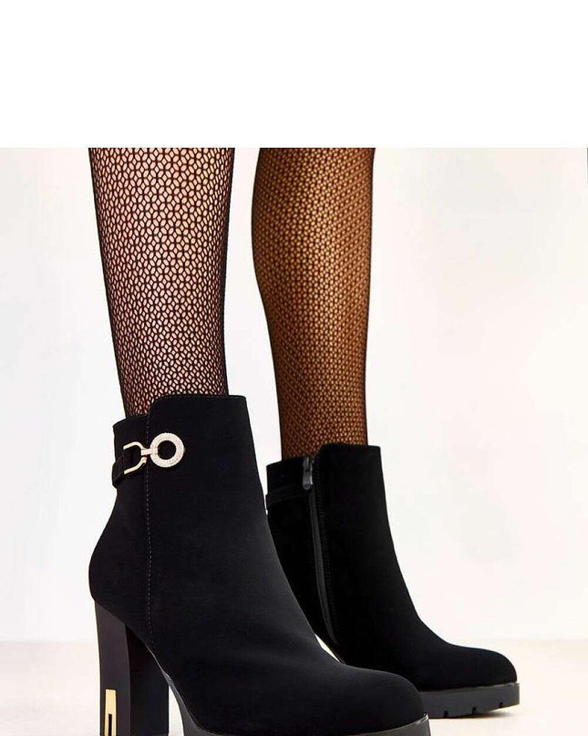 Heel boots model 219958