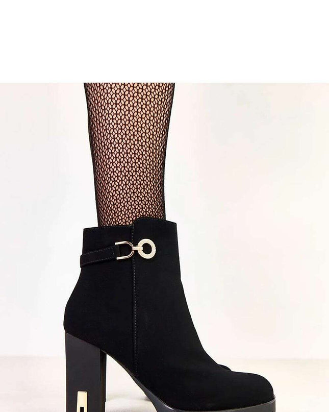 Heel boots model 219958