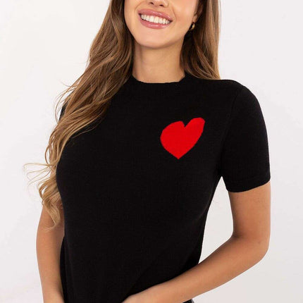 Short sleeve sweater model 219972