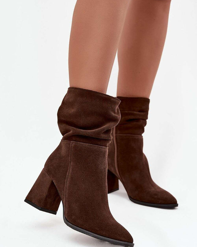 Heel boots model 220192