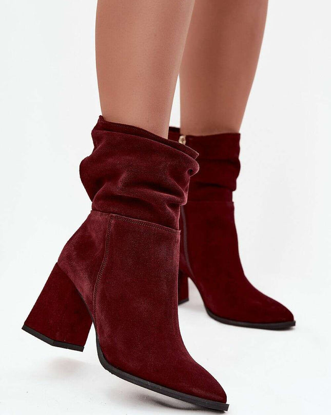 Heel boots model 220194