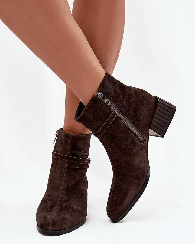 Heel boots model 220199