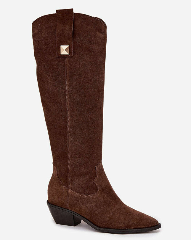 Heel boots model 220208