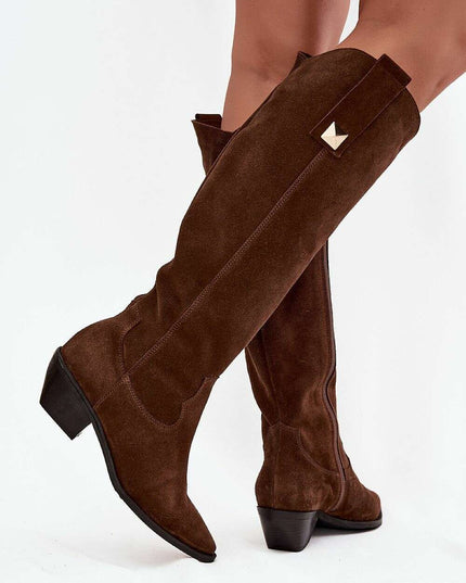 Heel boots model 220208