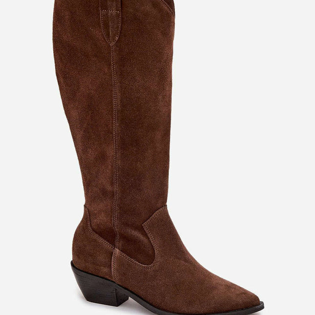 Heel boots model 220211