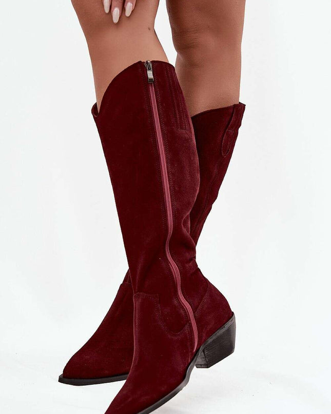 Heel boots model 220212