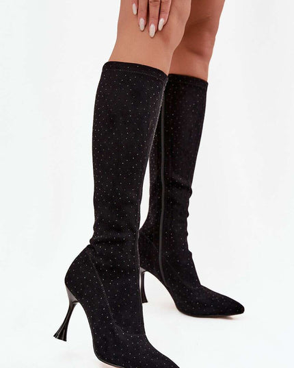 Heel boots model 220213