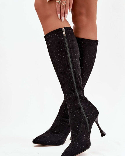 Heel boots model 220213