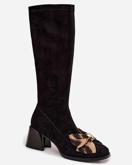 Heel boots model 220214