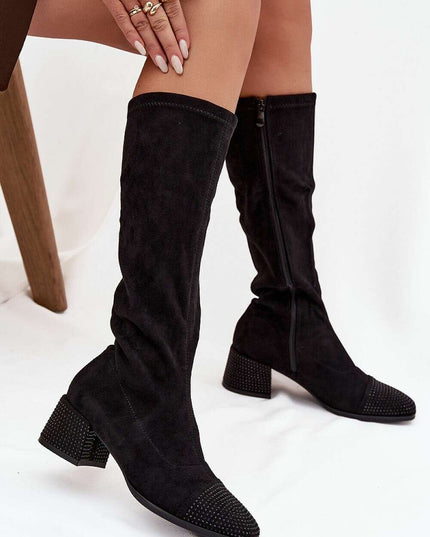 Heel boots model 220220