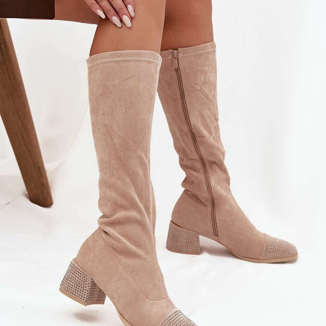 Heel boots model 220221
