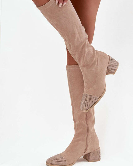 Heel boots model 220221