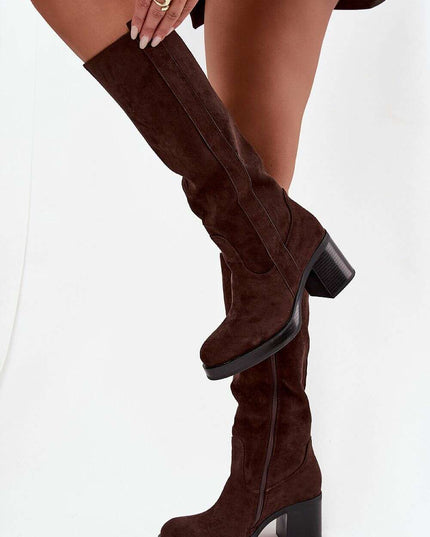 Heel boots model 220223