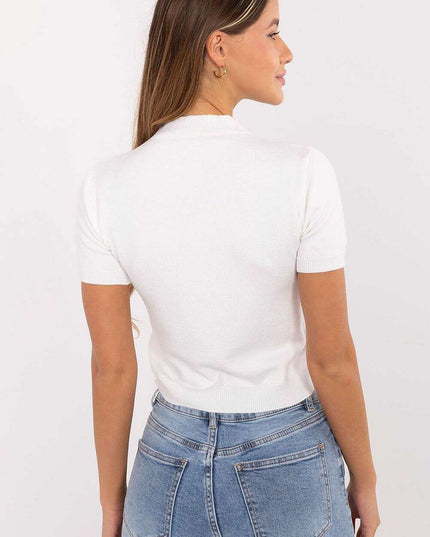 Short sleeve sweater model 220372