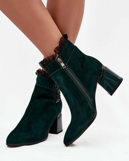 Heel boots model 220504