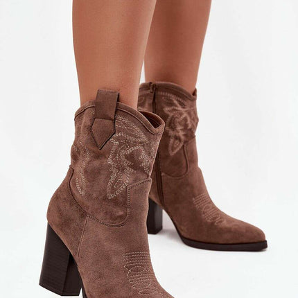 Heel boots model 220509