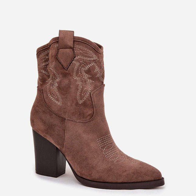 Heel boots model 220509