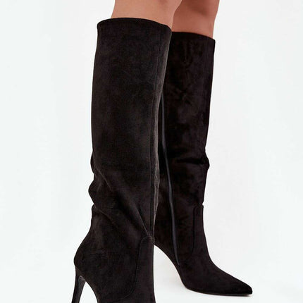 Heel boots model 220514