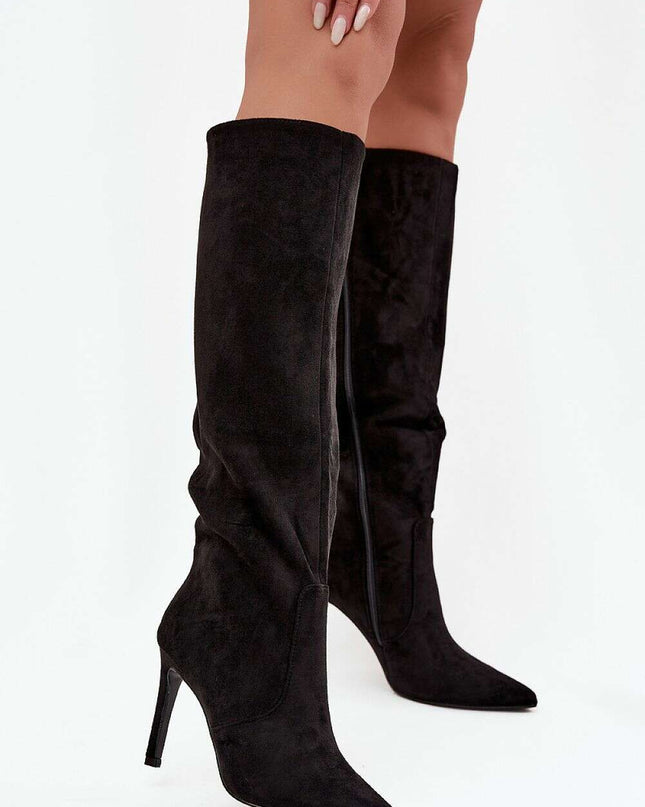 Heel boots model 220514
