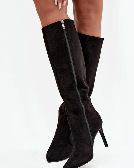 Heel boots model 220514